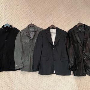 John Varvatos Four Jacket Bundle - Size 48
